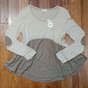 Entro long sleeve with elbow patches